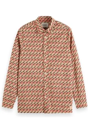 Scotch&Soda Regular Fit Geo-Print Shirt, , L