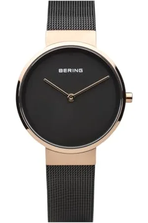 Bering Unisex zegarek na rękę analogowy kwarcowy stal szlachetna bransoletka 31 mm /