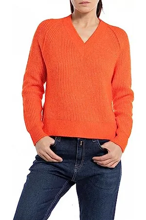 Replay Sweter damski Regular Fit, , L