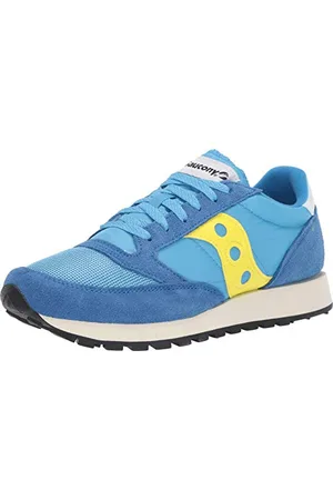 Saucony Jazz Original Vintage, Sneaker Uomo, Blue Yellow, 44 EU