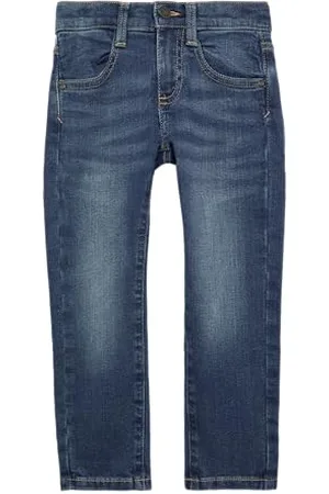 QS by s.Oliver Junior Chłopięce spodnie dżinsowe, Brad Slim Fit, , 98 (Szczup?y)