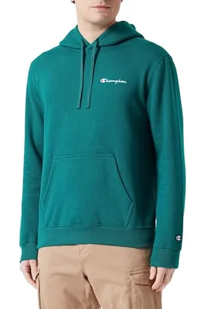 Champion Legacy Icons-Heavy Fall Fleece mały skrypt Logo Bluza z kapturem, , XS