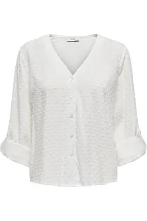 JDY Diana Life 7/8 Dobby Shirt WVN Noos, , XS