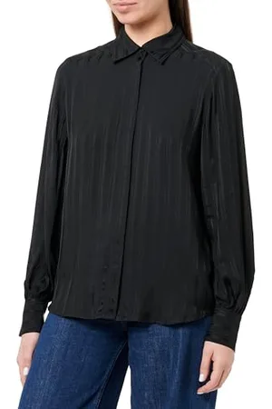 GANT REG satyna Striped Shirt, , 38