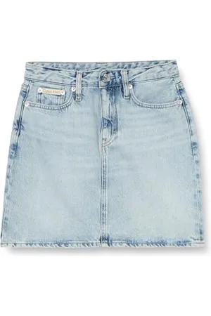 Calvin Klein Jeans Damska regularna spódnica mini J20J224534 Spódnica o linii A, , 26W, , 26W