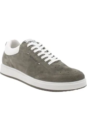IGI&CO U.Santiago Green, Męskie sznurowane buty, Zielony wojskowy, 39 EU, , 39 EU