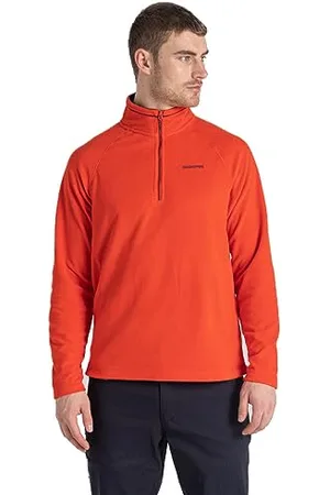 Craghoppers Polar męski Corey Vi Half Zip, Ara czerwona, XL