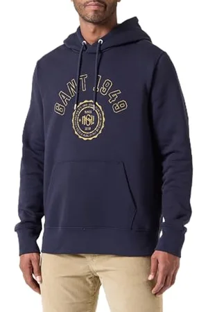 GANT Męska bluza z kapturem Graphic Hoodie, , L