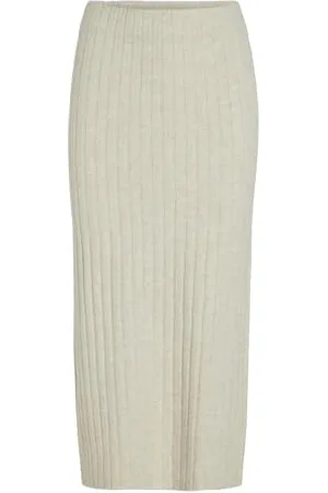 VILA Vimiraz Rib Knit Skirt/Bf, , M