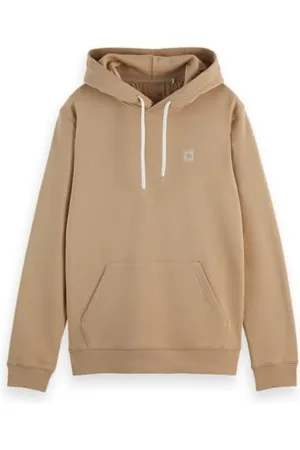 Scotch&Soda Męska bluza z kapturem Seasonal Core-Badge Logo Hoodie Hooded, , L