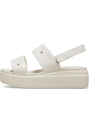 Crocs Damskie sandały Brooklyn 4U, stiukowe, 4 UK, , 36/37 EU