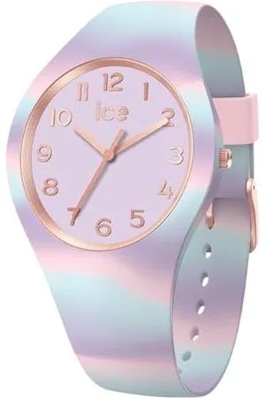 Ice-Watch ICE tie and dye Sweet lilac - Różowy zegarek damski z paskiem z tworzywa sztucznego - 022601 (Mały)