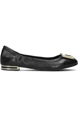 Guess MICKLE, Balerinki damskie, Black, 37 EU, , 37 EU