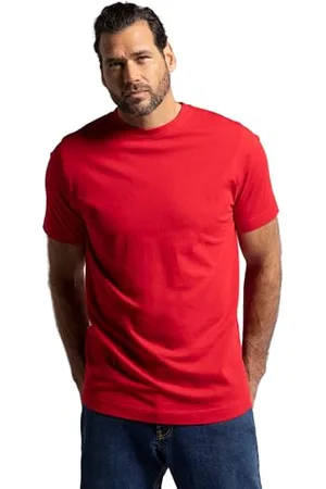 JP 1880 Jp1880 Męski T-shirt z okrągłym dekoltem, , 6XL