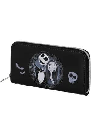 Disney Nightmare Before Christmas Love-Essential portfel, czarny, 19 x 10 cm, , Jeden rozmiar, Niezbędny portfel