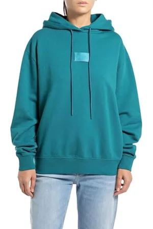 Replay Damska bluza z kapturem oversize, , XXS
