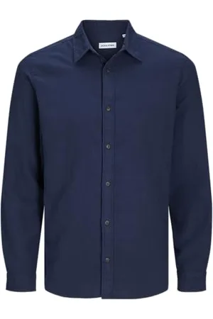 JACK & JONES Męska koszula męska Jjjoshua Fall flanelowa Ls koszula rekreacyjna, , S