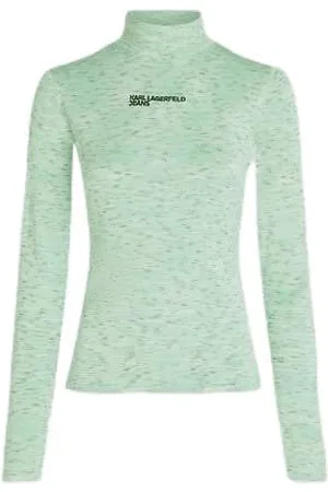 Karl Lagerfeld Top z dzianiny typu mock neck, , XS