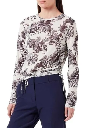 HUGO BOSS Damski top Dafuxia Jersey, , XXL