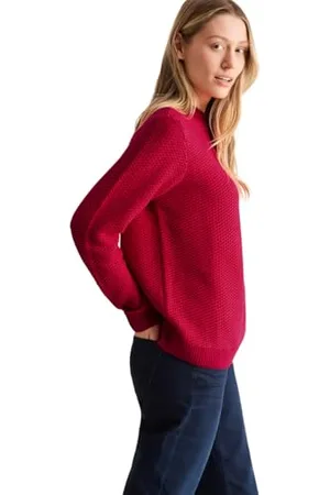 CECIL Damski dwukolorowy sweter strukturalny, , M