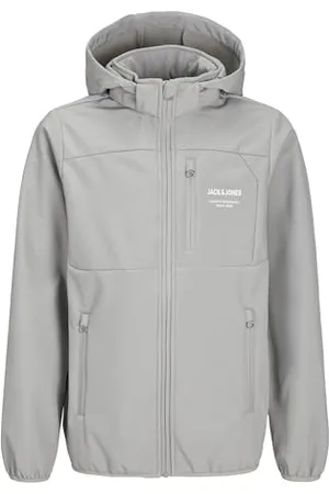 JACK & JONES Theo Kurtka dziecięca Softshell z kapturem