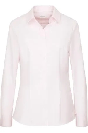 Seidensticker Slim Fit Hemdbluse bluse, różowa, 34 damska, , 34