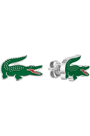 Lacoste Męskie kolczyki sztyfty z kolekcji ARTHOR ze stali nierdzewnej - 2040230, Jeden rozmiar, Stal nierdzewna, Bez kamieni szlachetnych