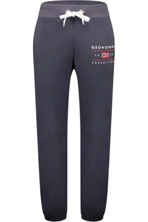 Geographical Norway Mezolo Men Mezolo Męskie spodnie dresowe w stylu - Miękka wygodna odzież sportowa - Męska bawełna - Jesień Zima Wiosna Lato ( S), , S