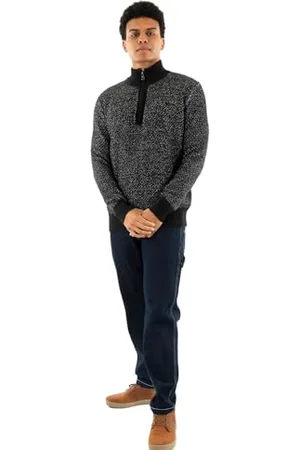 Kaporal 5 Męski sweter, regularny krój, długi rękaw, stójka, model Bart, kolor , rozmiar S, , S