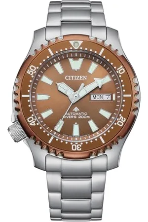 Citizen Automatic Watch NY0164-65X, srebrny, bransoletka, , Sport