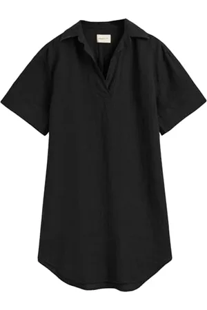 GANT REL SS Linen Caftan, , 40