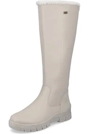 Remonte Damskie kozaki do wysokości kolan D0E73, muszelka/Crema/Offwhite / 60, 42 EU