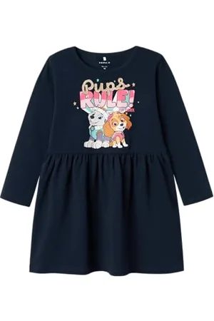 NAME IT Mini Dziewczęca Nmfdyma Pawpatrol Ls Dress Noos Cplg, , 92
