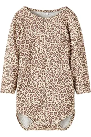 NAME IT Body niemowlęce dziewczęce Nbftrine Ls Body Noos, , 56