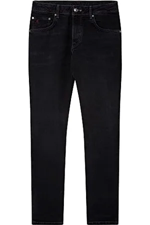 Hackett Męskie jeansy Black Denim Jeans, 40 W/34 L