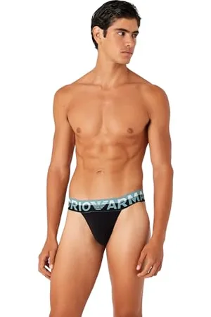 Emporio Armani Męski pasek jockstrap Megalogo Jock Strap, , XL