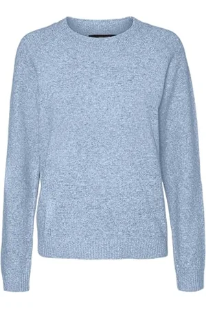 VERO MODA Vmdoffy Ls O-Neck Blouse Ga Noos, , XS