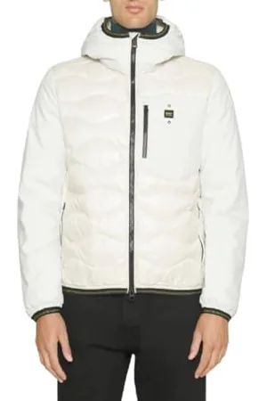 Blauer Kurtki Krótkie Wyściełane Pióra/Wata Kurtka Wyściełana Mężczyźni, , 3XL