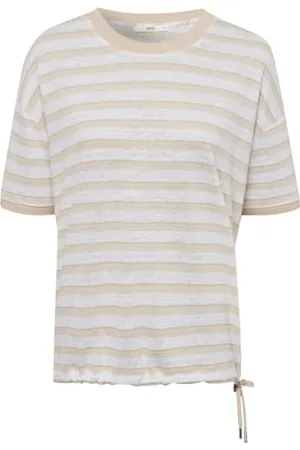Brax Style Candice Linen Striped, , 46