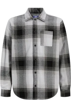 JACK & JONES Męska koszulka Jcoreflex Darren Ls Styd Jnr, , 140