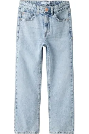NAME IT Kids Dziewczęce Nkfrose Hw Straight Jeans 9222-Be Noos, , 134