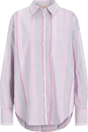 JACK & JONES Jxjamie Ls Relaxed Poplin Shirt WVN Noos, , XS