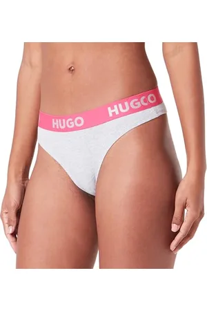 HUGO BOSS HUGO Damskie stringi z logo Thong Sporty, , XXL