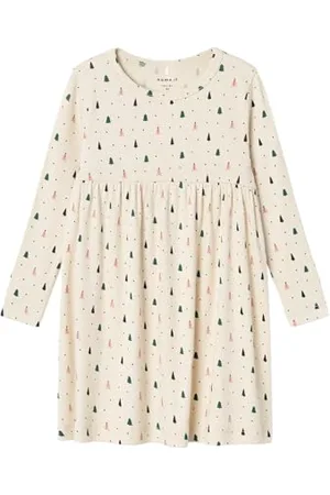 NAME IT Dziewczęca sukienka Nmfdab Ls Dress, , 104