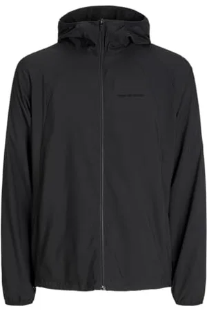 JACK & JONES Męska kurtka letnia JORVESTERBRO PLS krótka kurtka, czarna, 5XL, , 5XL