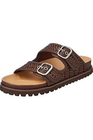 GANT FOOTWEAR Damskie sandały MARDALE, ciemnobrązowe, 38 EU, , 38 EU