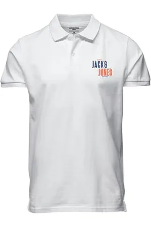 JACK & JONES Jcocoast Polo Ss FST Pls koszulka polo, biała, 5XL, , 5XL
