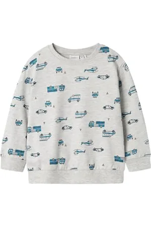 NAME IT Nmmtroy Ls Nreg SWE Bru Pb chłopcy, , 86