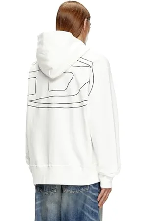 Diesel S-macs-Hood-megoval-d Sweat-Shirt Bluza Unisex Dorosły, , XXL