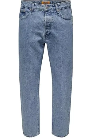 Only & Sons ONSTYE Luźna taśma LB 8836 AZG DNM, , 28W / 32L